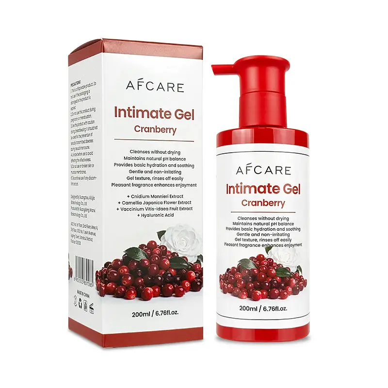 Cranberry Female Arousal Gel Intimate Pleasure Booster Sensitivity Enhancer for Women Enhanced Intimacy Female Pleasure Gel