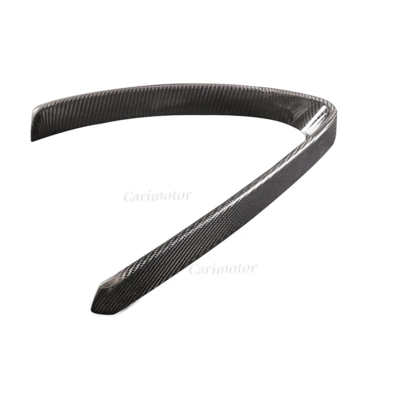 Carbon Fiber Black for Alfa Romeo Stelvio 2017-2020 Car Accessories Front Grille V Frame Trim Sticker