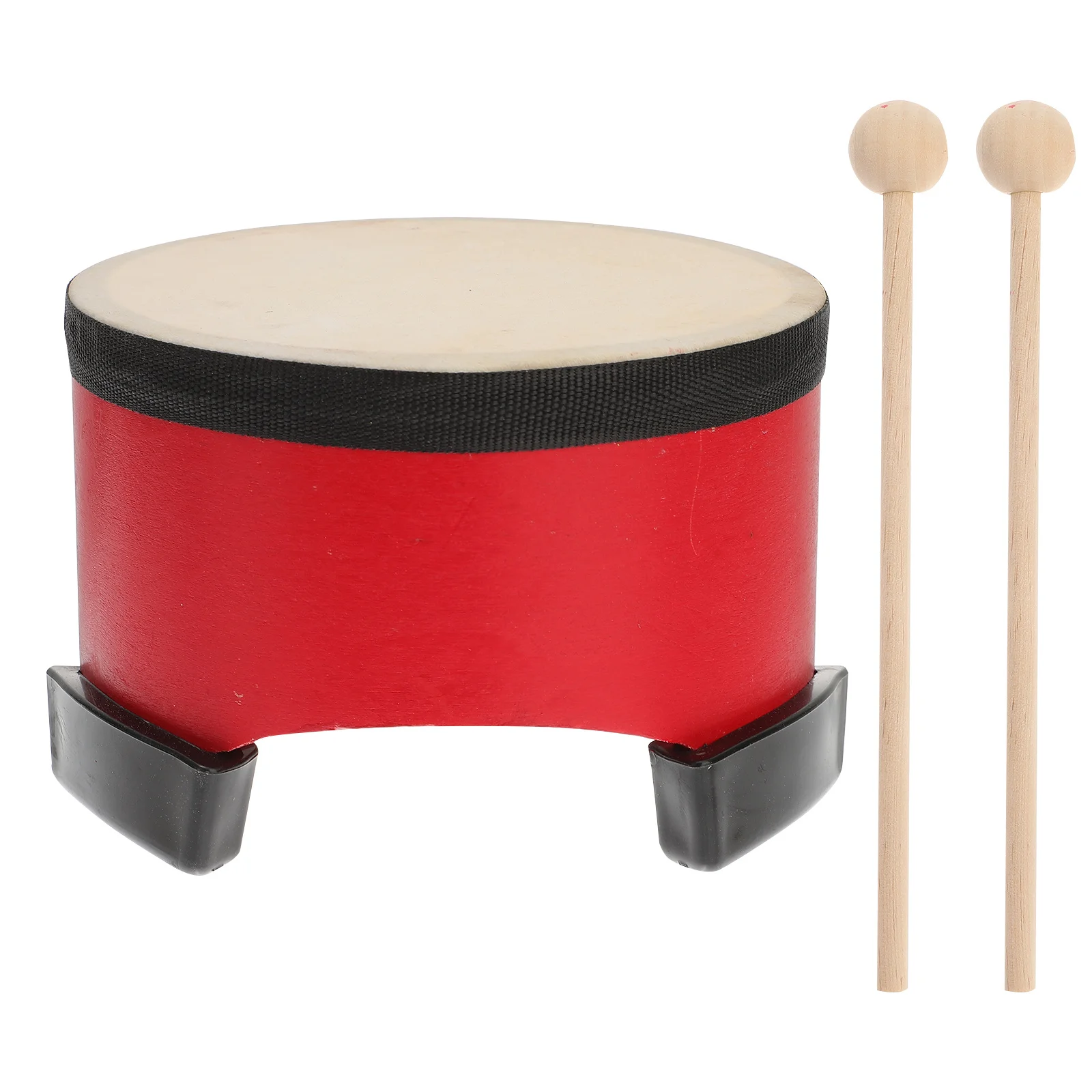 

1Set Children Percussion Sheepskin Floor Drum Music Education Early Learning Instrument for Kids Rhythm Self Confidence