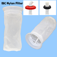 1Pc IBC Nylon Filter For Ton Barrel Covers Cap Water Tank Cover Fittings Tearproof Outdoor Garden Reuseful Built In Filter Bags