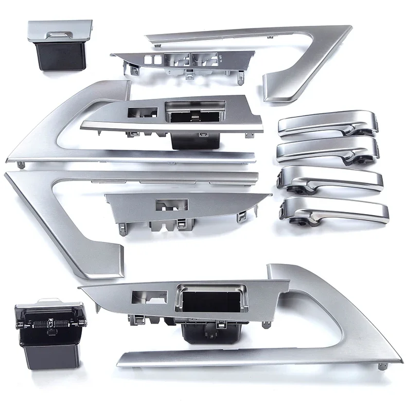 Land Cruiser 200 InteriorUpgrade Assembly Parts Door Handle Cover Penal Replacement for   LC200 FJ200 2008-2020 Accessories