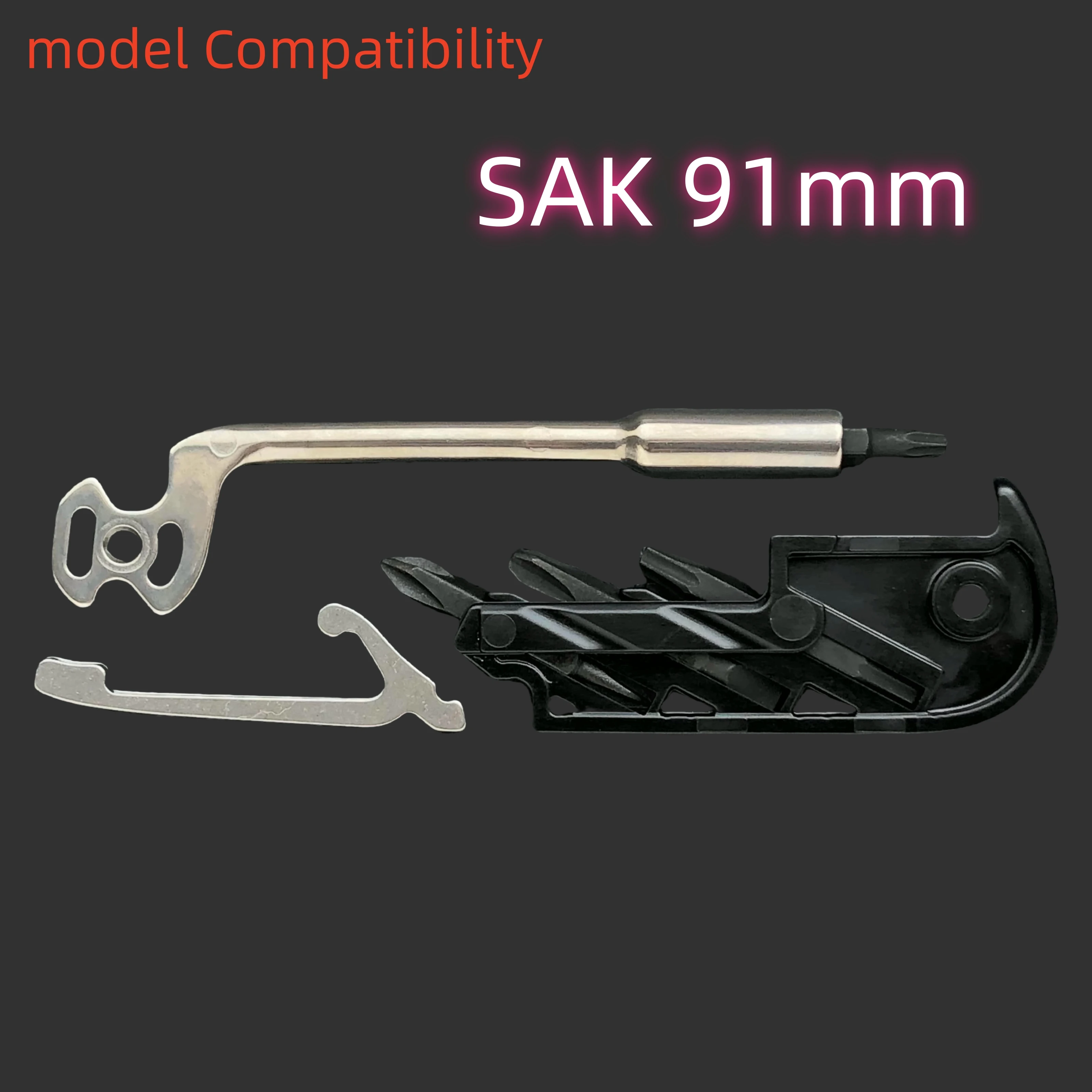 

1 set Replacement Original Part Bit wrench with Female Hex drive 5 mm for 91mm Victorinox Swiss Army Knife Swiss SAK Accessories