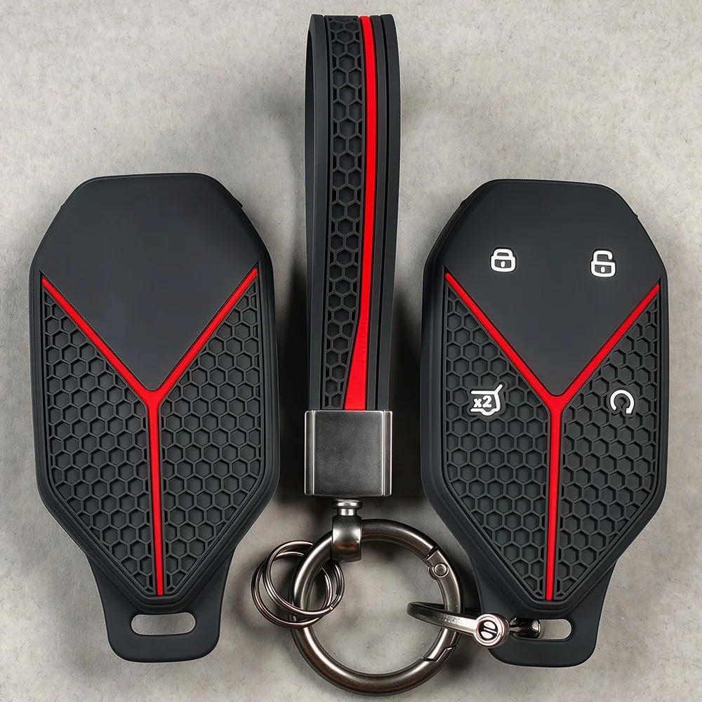 Car Key Case for BYD Formula Leopard SUPER 5 Ultra 8 Titanium 3 9 Fang Cheng Bao Keychain Cover Shell Holder Fob Accessories