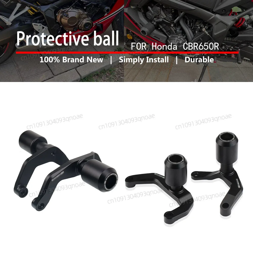 

For Honda CBR650R CB650R 650R 2019-2023 Body Bumper Protection Ball Modification Motorcycle Bumper Fall Ball Accessories