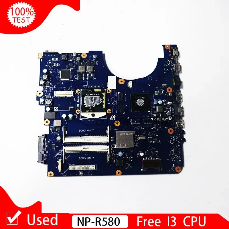 

Used For Samsung R580 NP-R580 Laptop Motherboard HM55 I3 CPU BA92-06129A BA92-06129B BA92-06513A BA92-06513B BA92-06128A