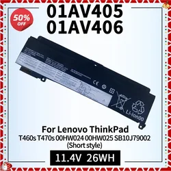 26Wh 01AV405 Laptop Battery for Lenovo ThinkPad T460S T470S Series 01AV406 01AV462 00HW024 00HW025 00HW038 SB10J79002 L16M3P73