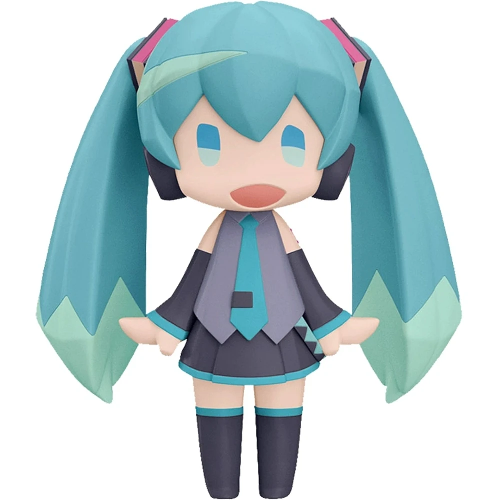 10CM Anime Figure Hatsune Miku Figure Q Version Pixel Building Block Style Action Figure Standing Model Toys And Dolls Gift