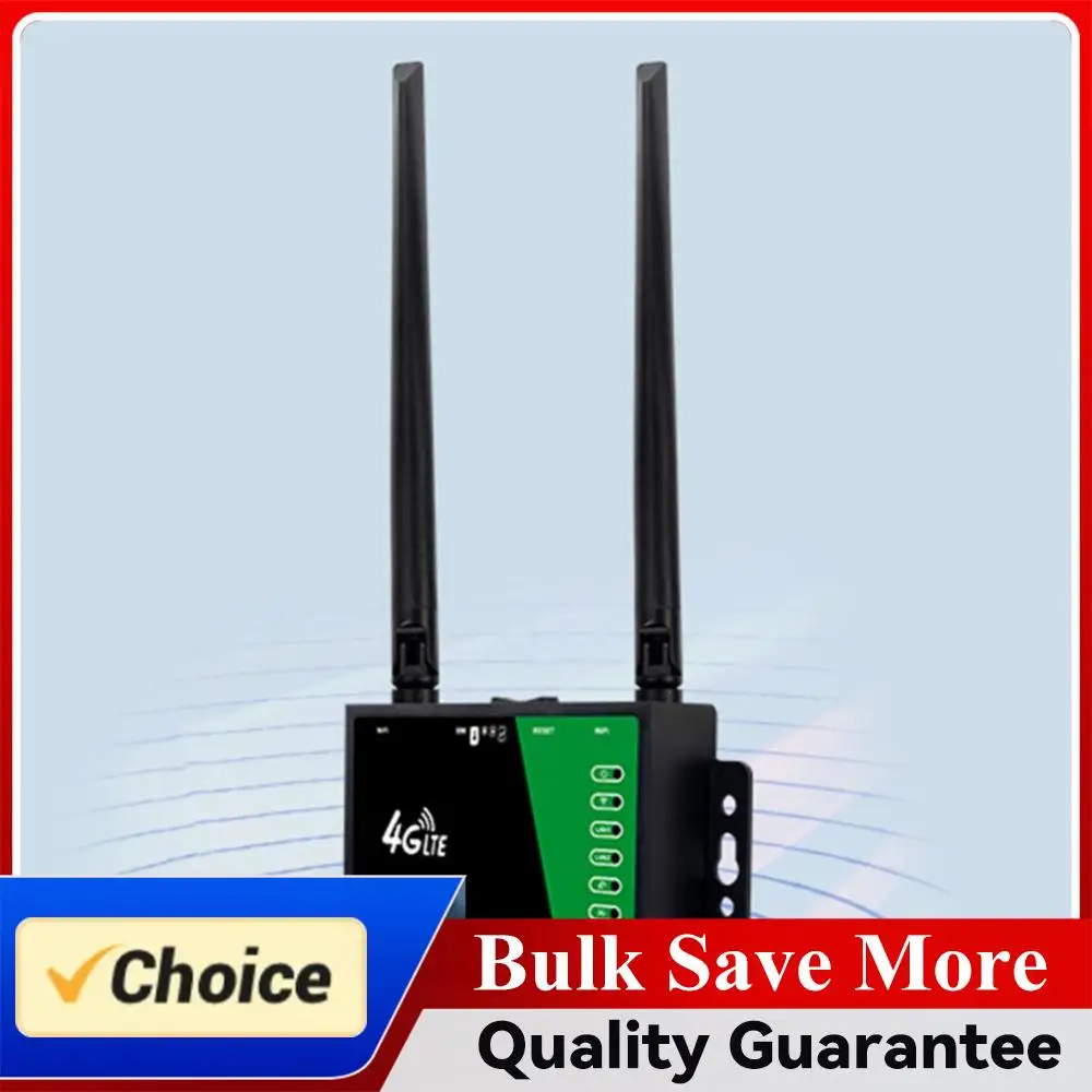 WiFi Router with SIM Card Slot 4 Antennas 4G Wireless Router 150Mbps Firewall Protection Modem Router for Home Office Indoor