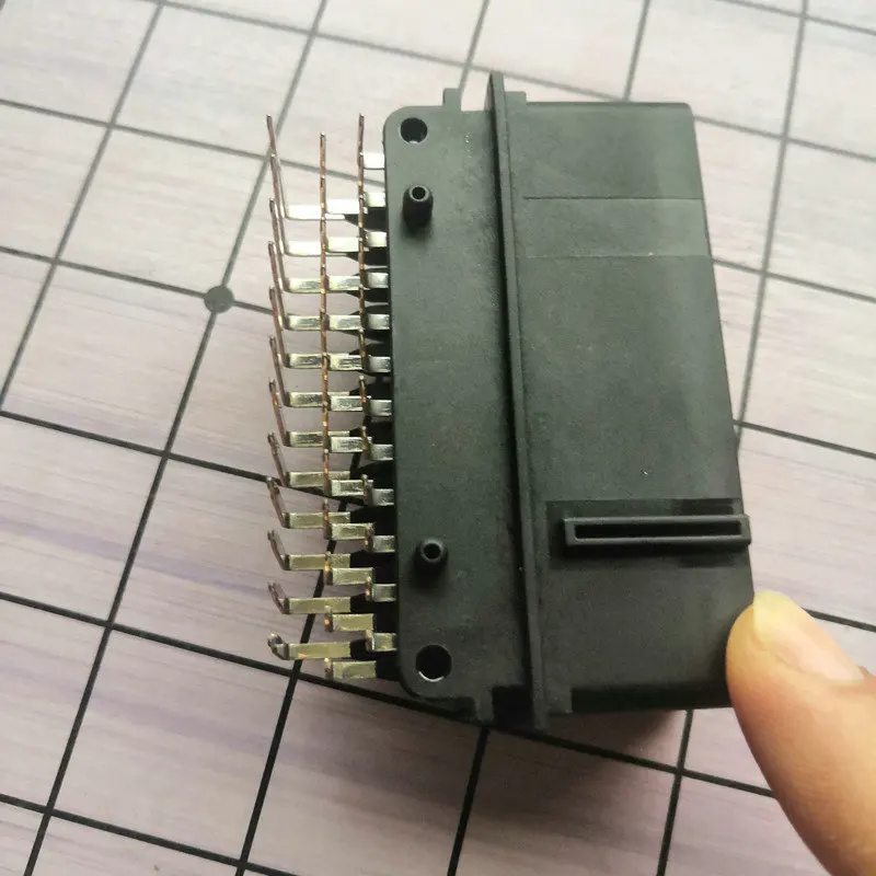 36 Way ECU Connector 344108-1 Pin Base Black 5mm Pitch (3 Rows) Right Angle