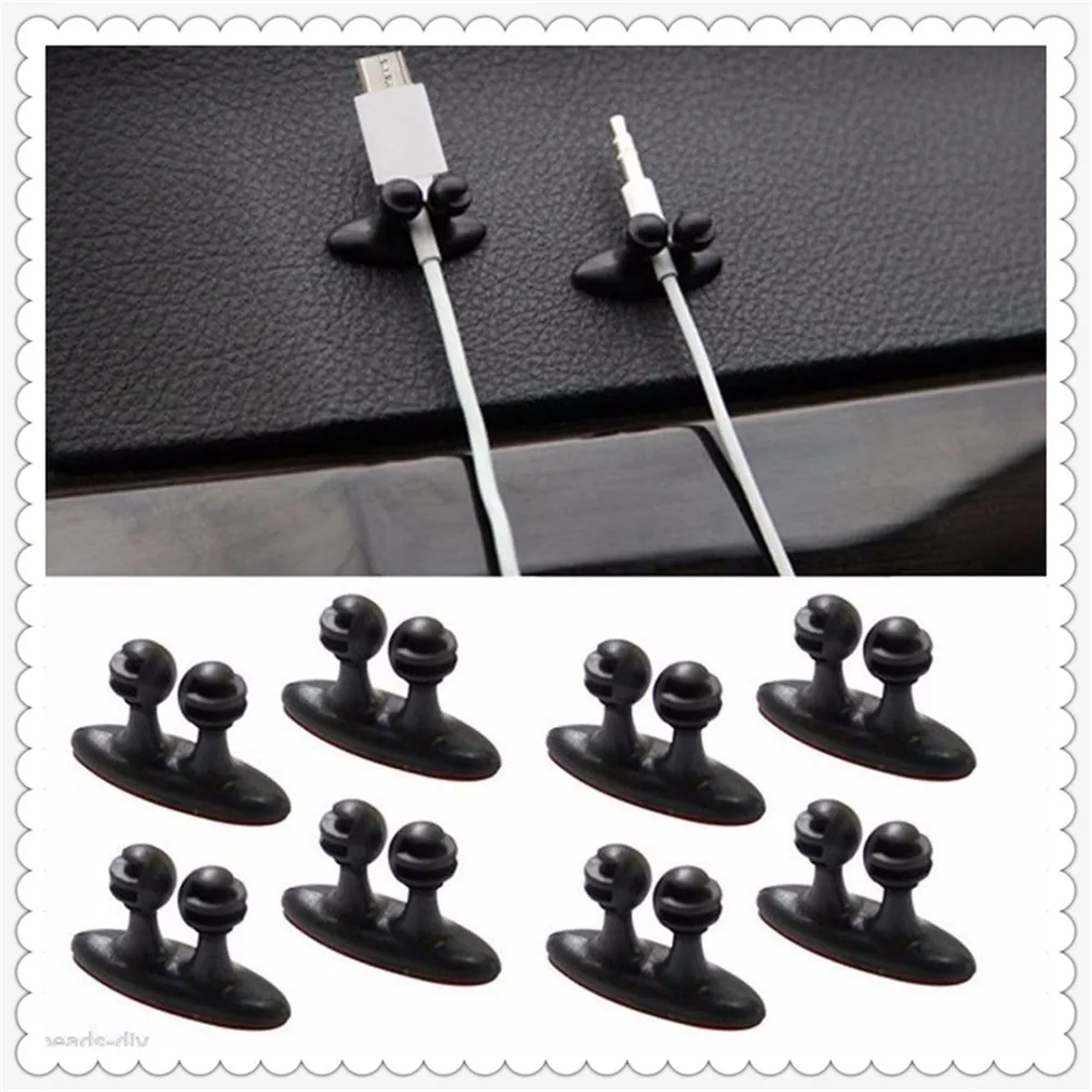 8PCS Car accessories Charger Line Clasp Clamp for BMW 2010 318/320 2007 2005 3senies 2007 2001 5 2000