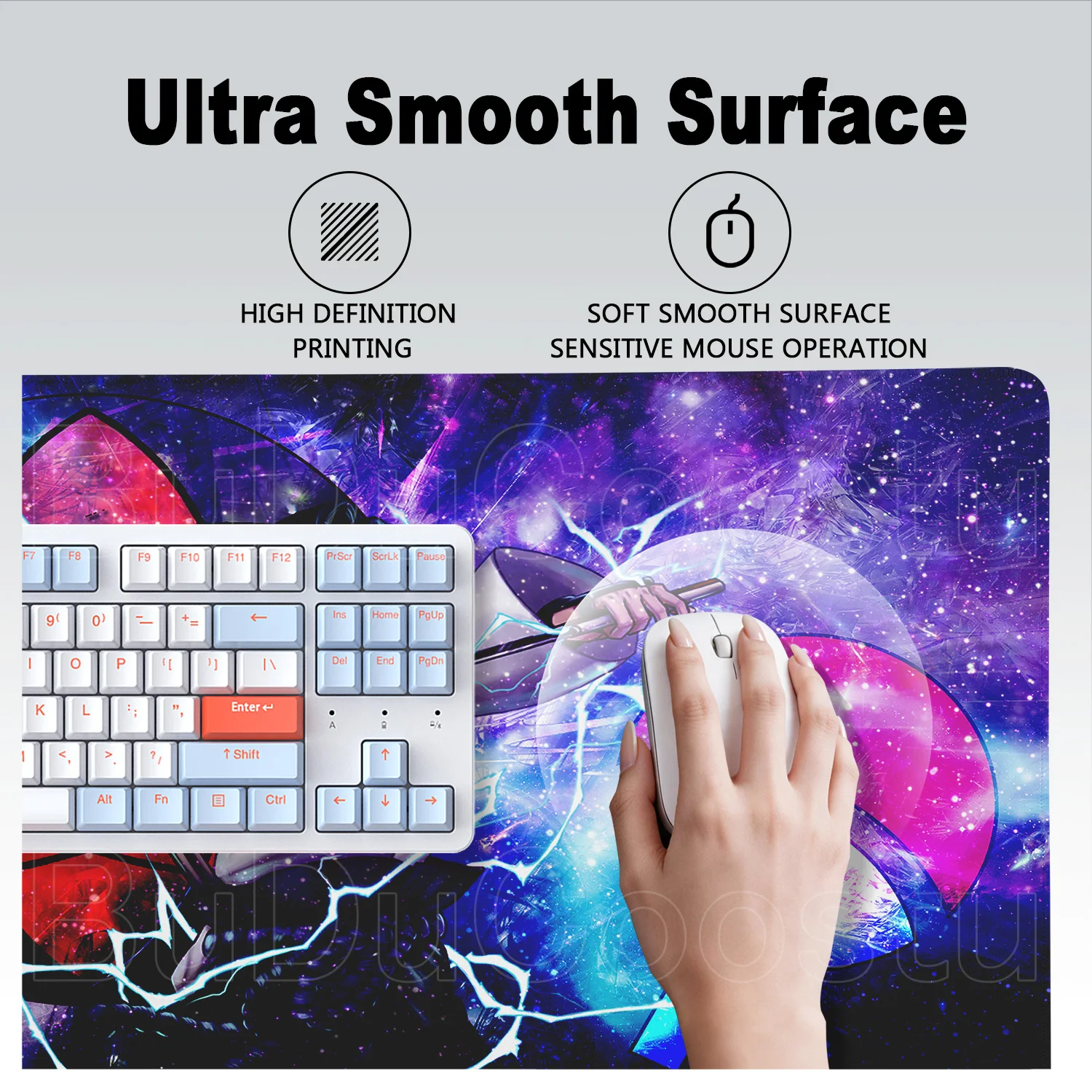 HD Print Pc Office Long Desk 1 - Desk Setup Gadgets ulasan dan harga