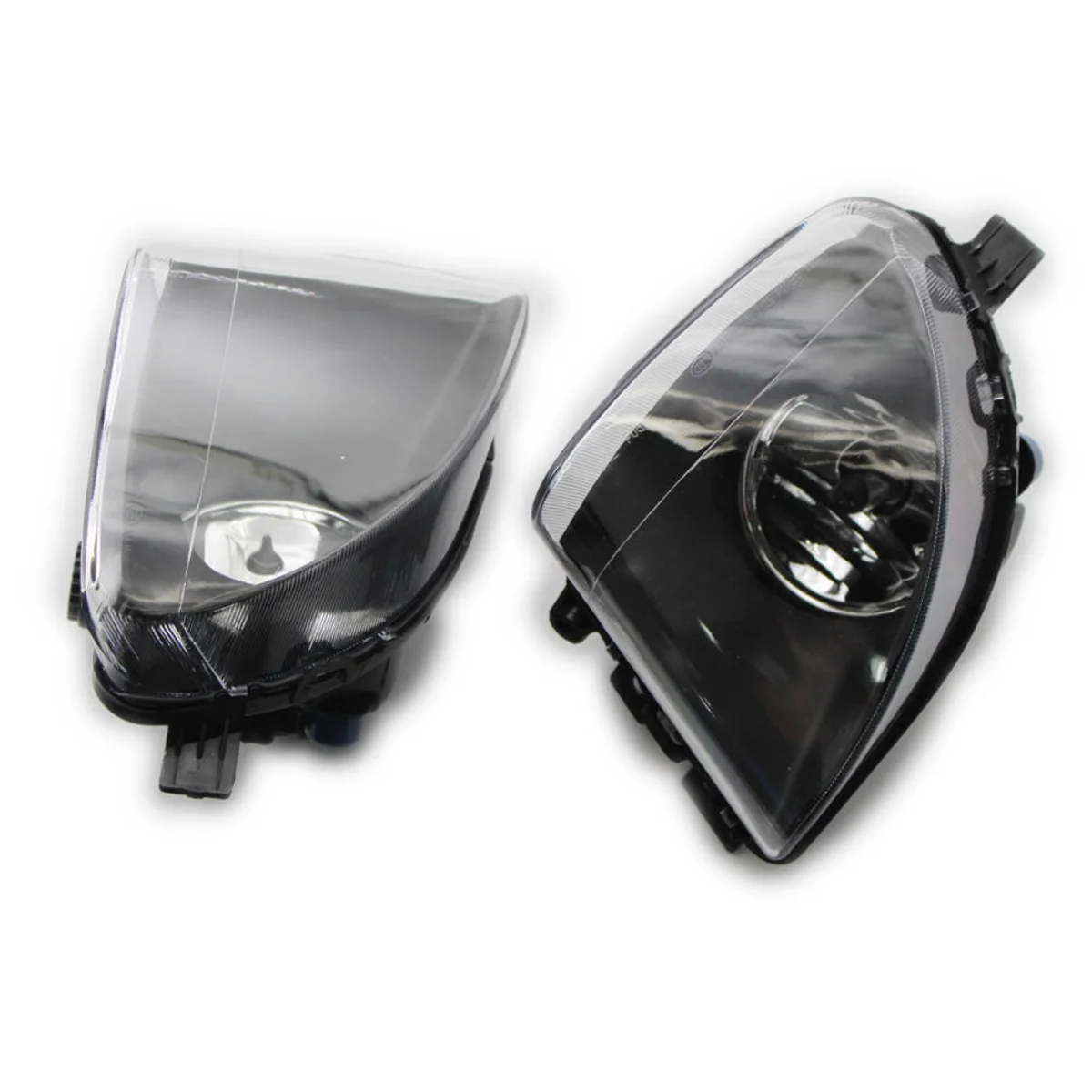 Pair Front Bumper Fog Lights LED+ Halogen Fog Light Lamp 63177216885 For BMW 5 Series F10 F11 F18 520i 523i 528i Driving Lamp