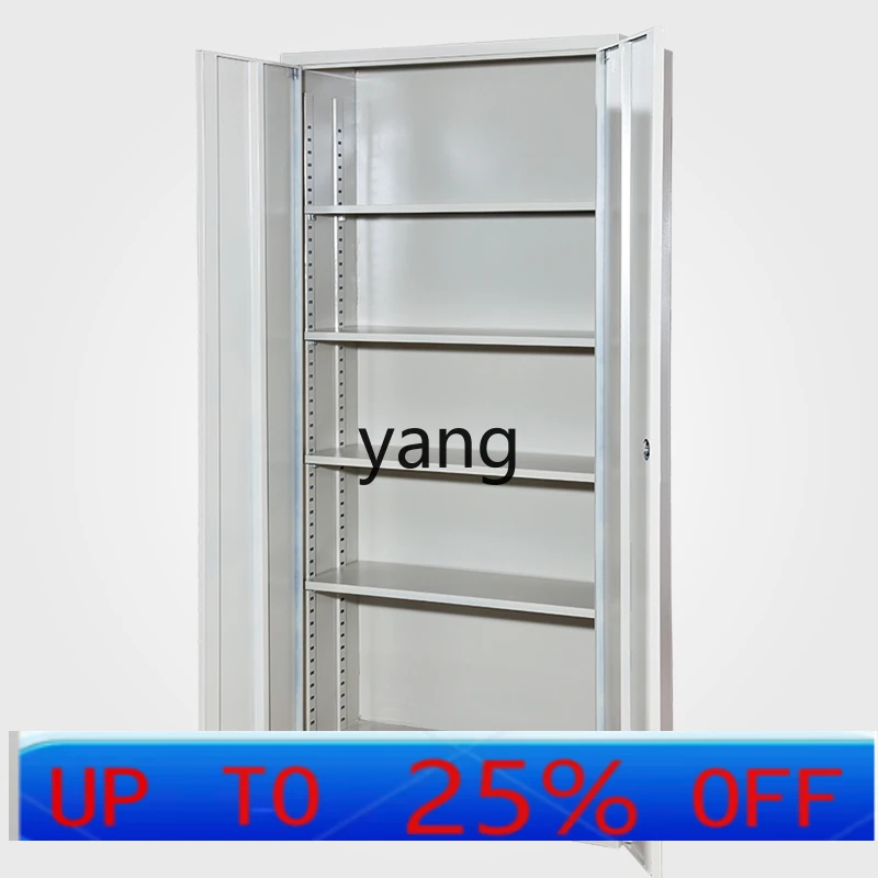 lmm two-door document iron office cabinet with lock financial accounting voucher cabinet through iron door