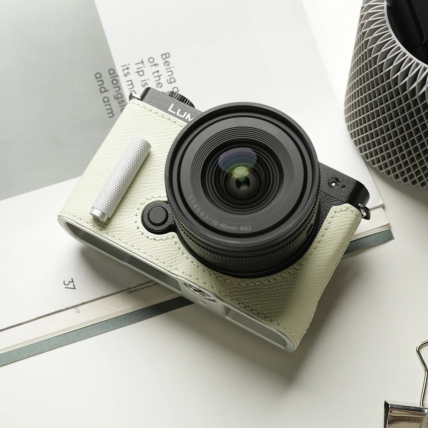 LUMIX S9 카메라 케이스 보호 케이스 카메라 바디 슈트 S9 카메라 수제 정품 가죽 카메라 가방용 Mr.Stone