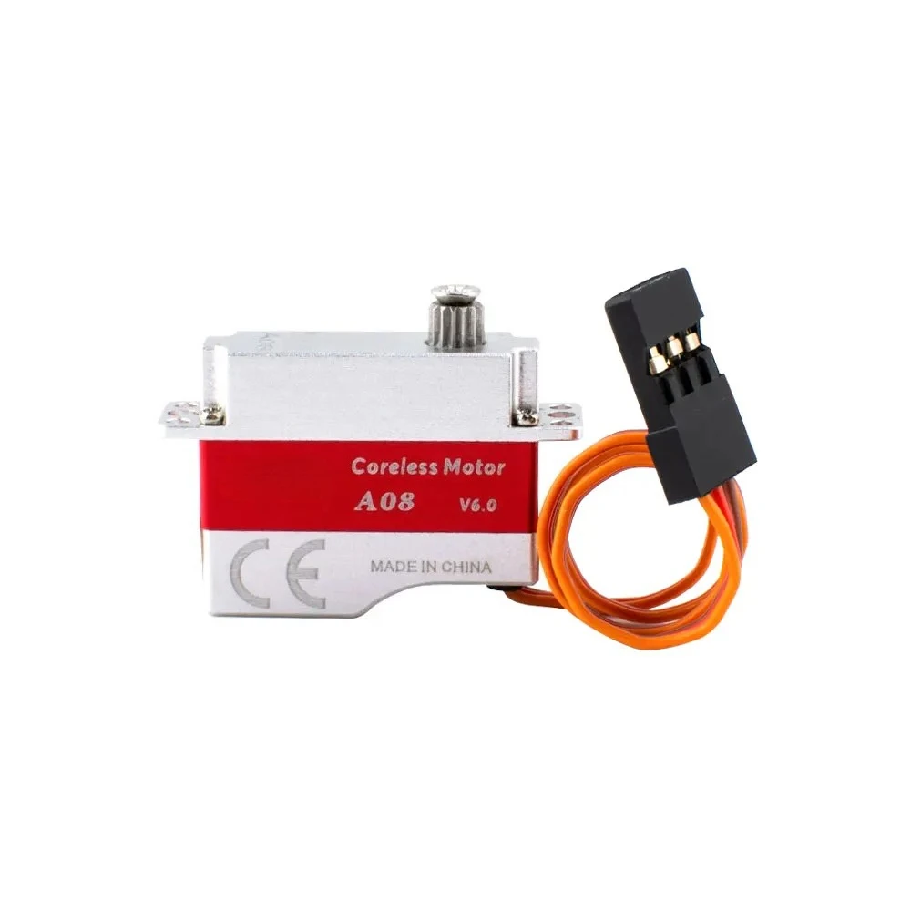 A08 V6.0 Coreless Metal Gear HV Servo for DLG Glider RC Plane
