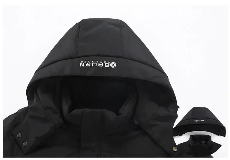 New Winter Men Hooded Casual Short Puffer Jackets Man White Duck Down Coats Quality Male Outdoor Windproof Thicker Warm Parkas 5