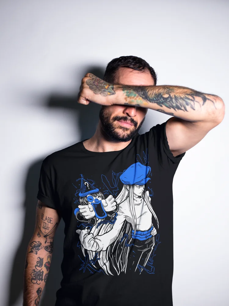 Hunter X Hunter Kite T-Shirt Anime Manga HxH Black T-Shirt,All Size