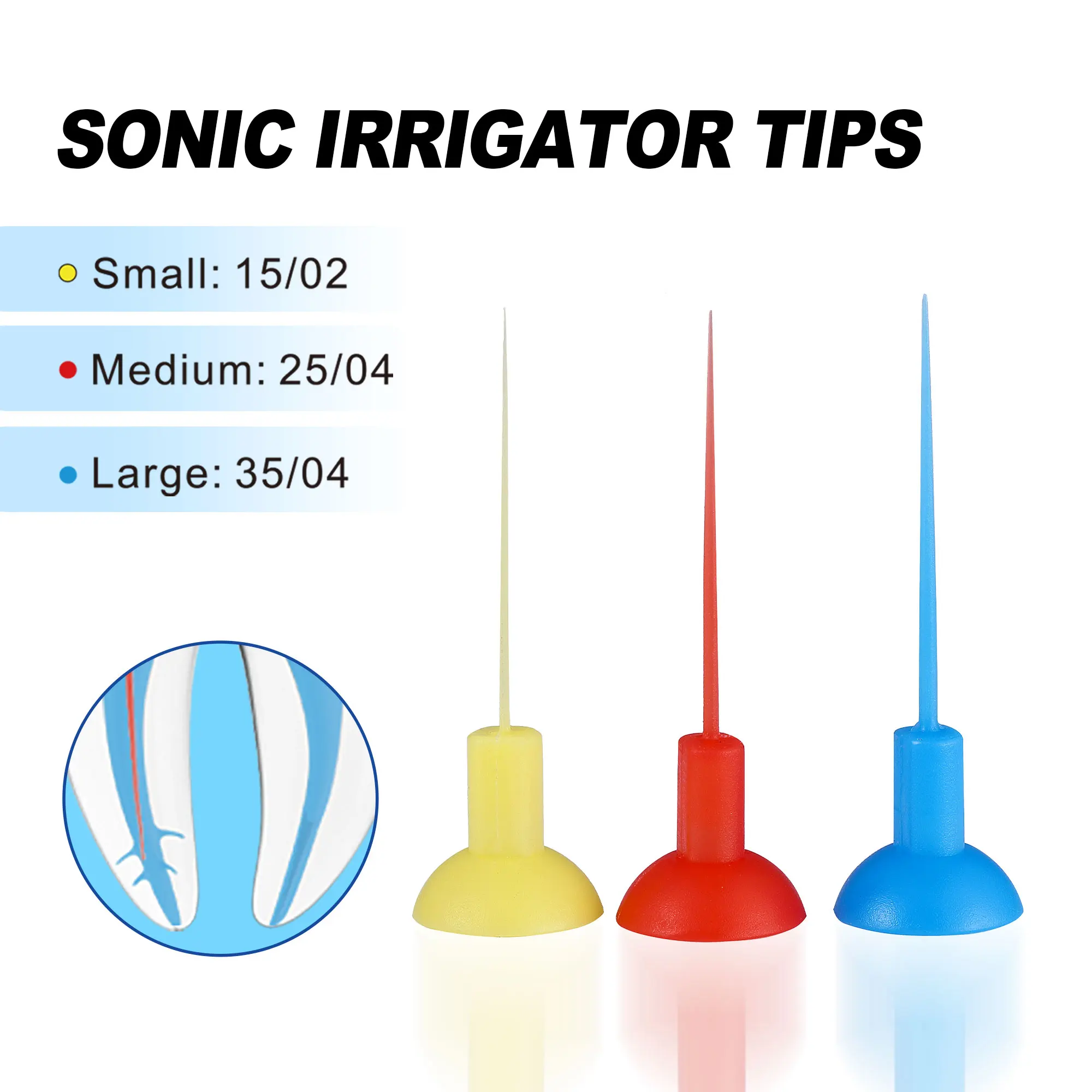 

30 шт., насадки для ирригатора для корневого канала