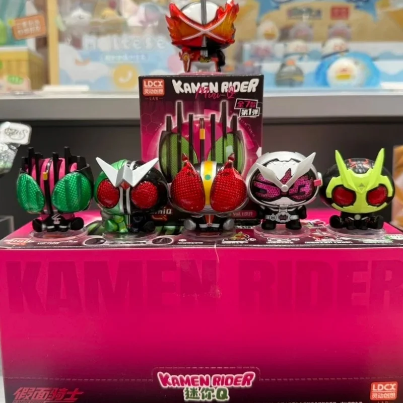 

Genuine Kamen Rider Palm Hero Series Blind Box Mini Q Version Vol. 1 Anime Figure W01 Collection Cartoon Model Toy Birthday Gift