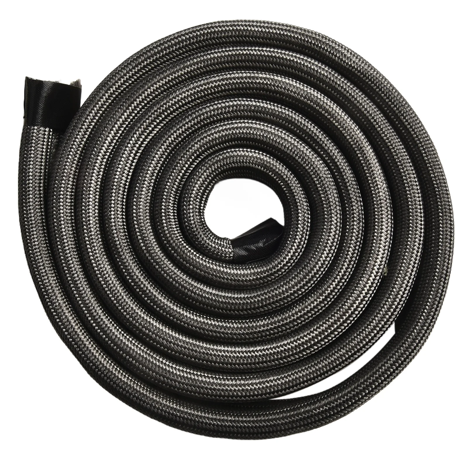 2m Long Flat 10mm Fiberglass Rope for Stove Oven and Fireplace Door Seals Thermal Insulation Fireproof Application