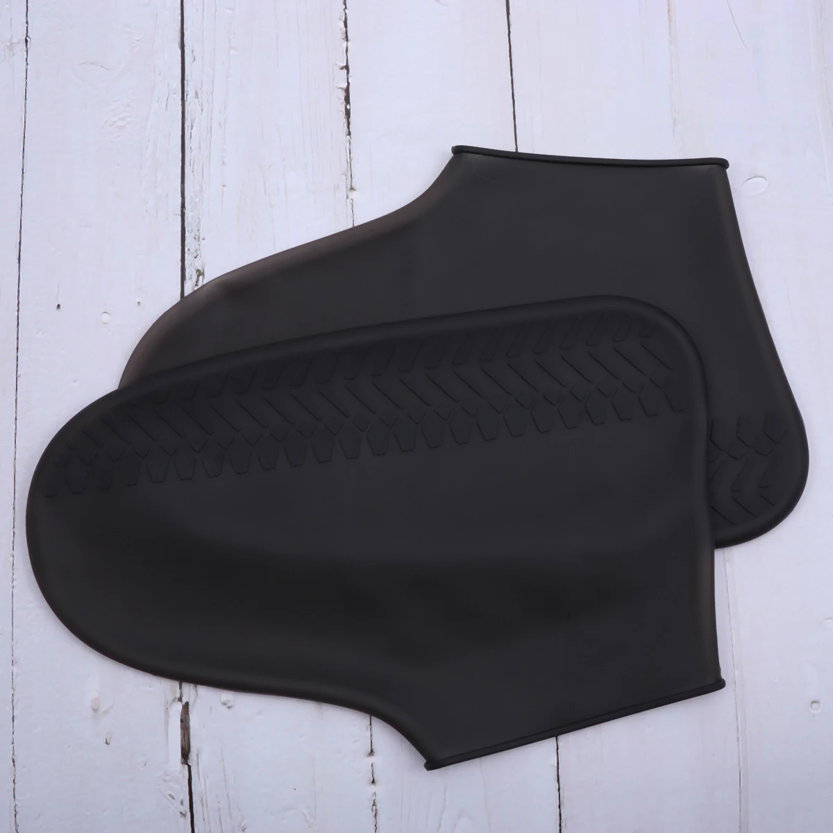 

Waterproof Shoe Covers Rain Protector Anti Slip Sole Elastic Drawstring Dust Proof Reusable Shoe Boot Storage Cover