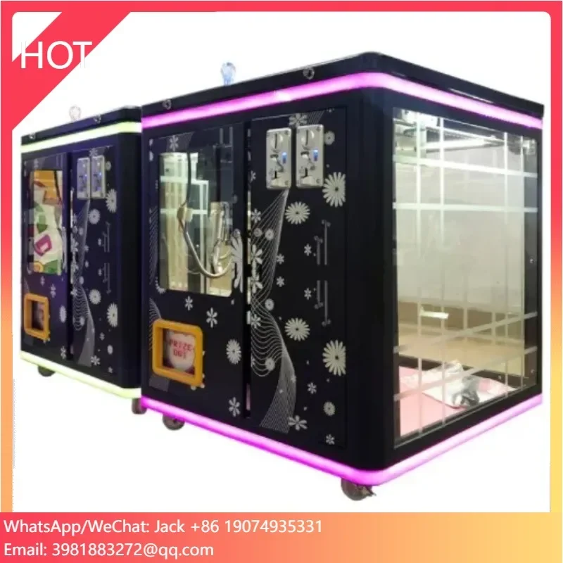 

Magic Cube Machine Doll Toy Crane Claw Machine|Factory Price Mini Cube Arcade Prize Gift Game Machine for Sale