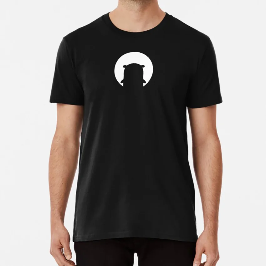 Golang Gopher White Silhouette T shirt silhouette golang gopher golang go gopher go go silhouette go stickers go logo