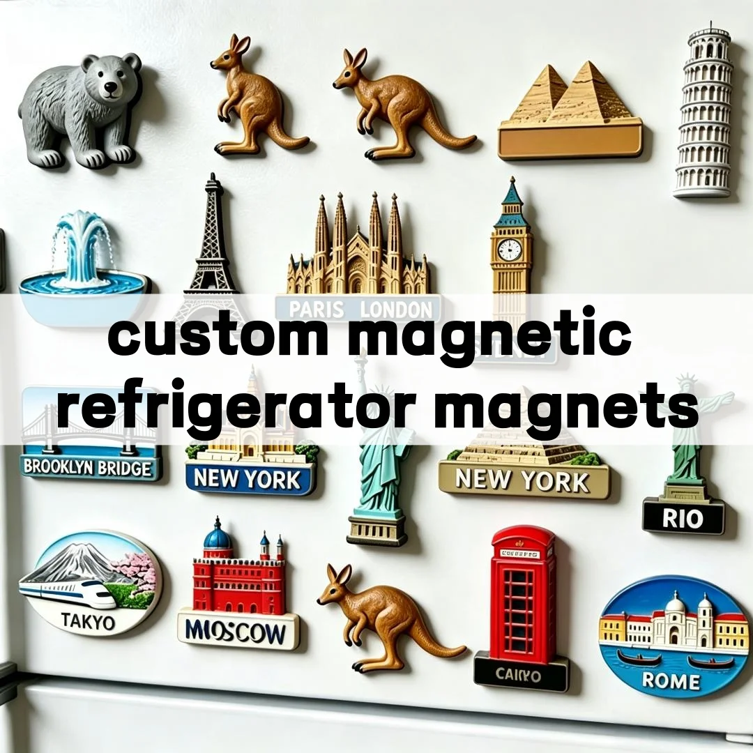 OEM Factory Customized PVC Fridge Magnets Rubber 3D Shape Fridge Magnet Suppliers Magnetic Refrigerator Sticker Manufacturer