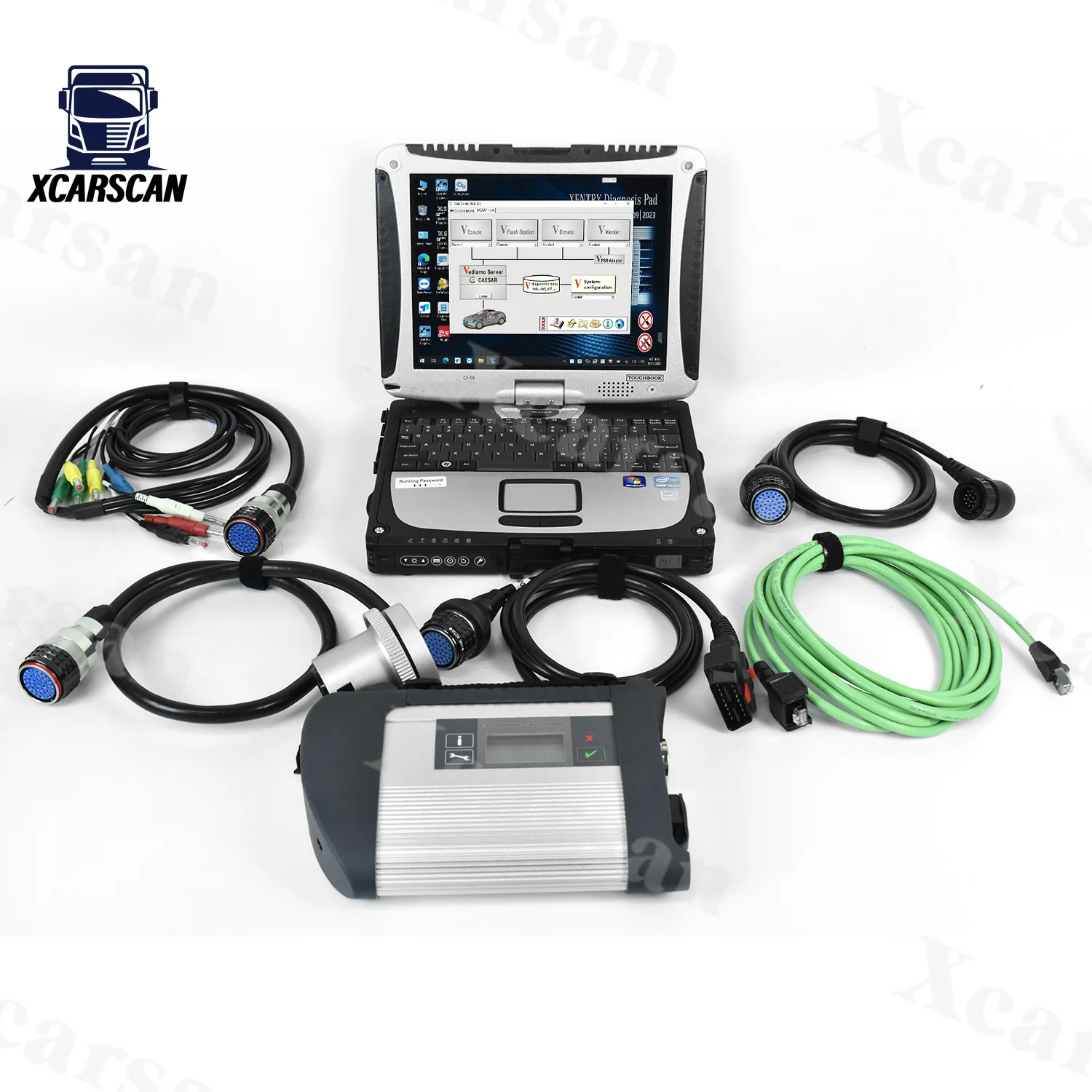 CF19 Laptop A+ for Mb Star C4 Star Diagnosis for benz C4 Sd Connect Multiplexer Car Diagnostic Tool OBD2 Scanner