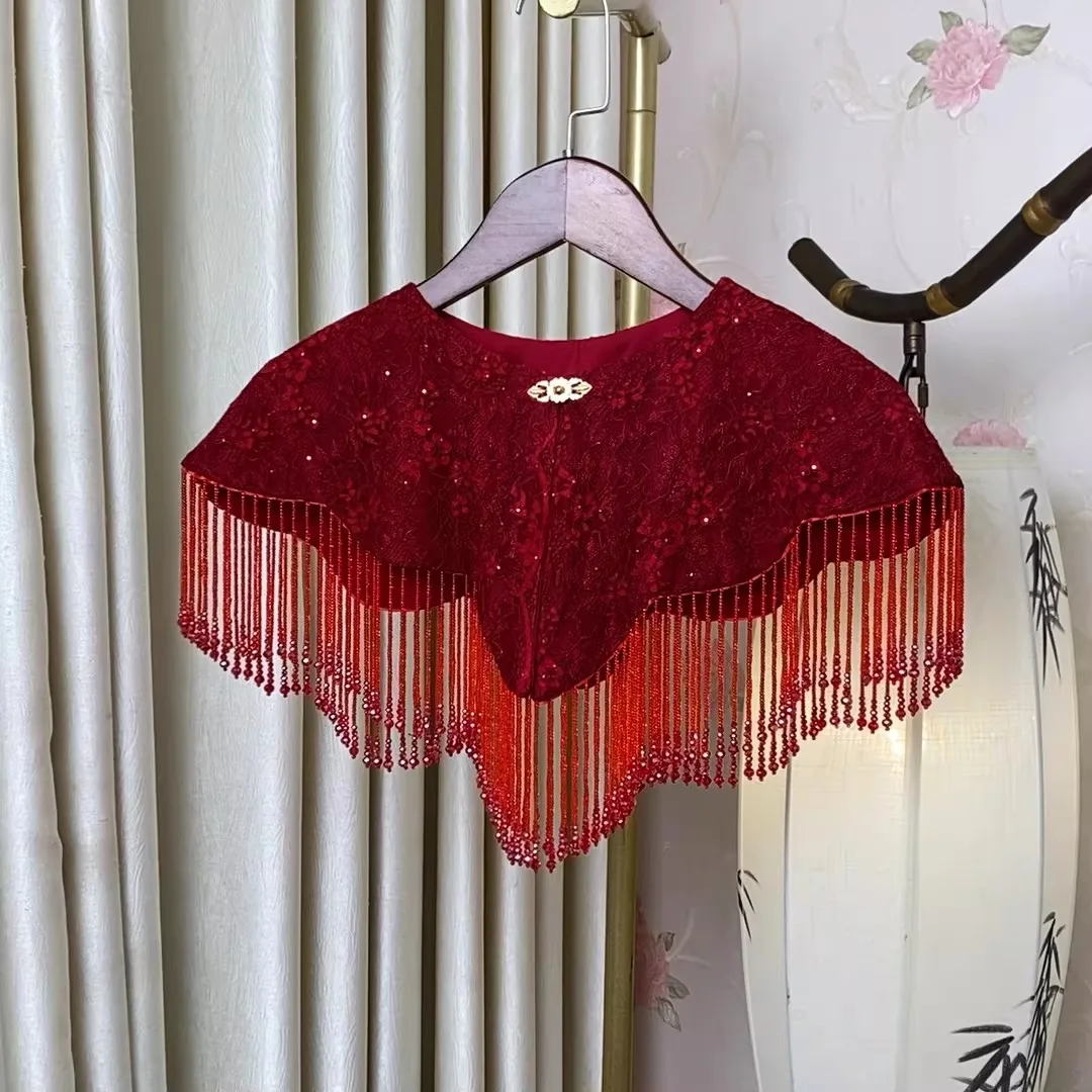 fairy-red-lace-tassel-cloud-shoulder-shrug-handmade-cape-for-cheongsa-women-pashmina-female-summer-sunscreen-shawl-cloak-r2977