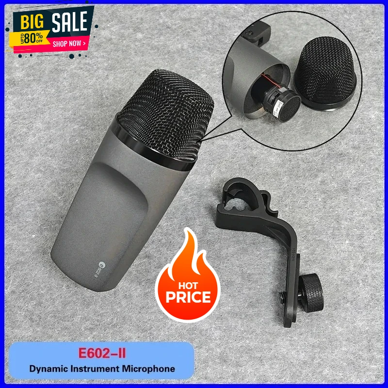 

Набор микрофонов HOT Mic Evolution 600 Series для ударных инструментов (барабанов), бас-гитар и тубы, модель 2026 года