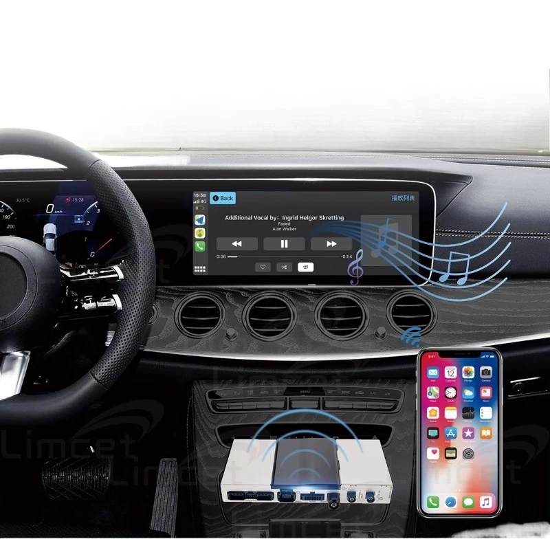 

Для Mercedes-Benz A.B.C.E. ГЛА. GLC Беспроводной модуль HiCar декодер CarPlay Full