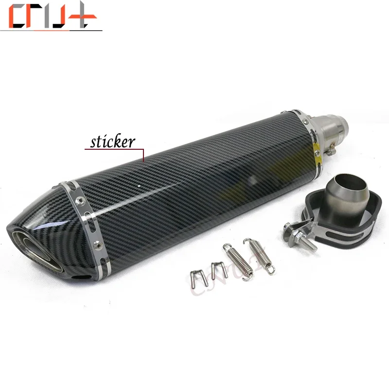 

Впускной 51 мм глушитель выхлопной трубы мотоцикла Yoshimura Escape Moto Универсальный для GSR 600 750 GSXR 1000 1300 PCX TMAX KTM ER6N и т. д.