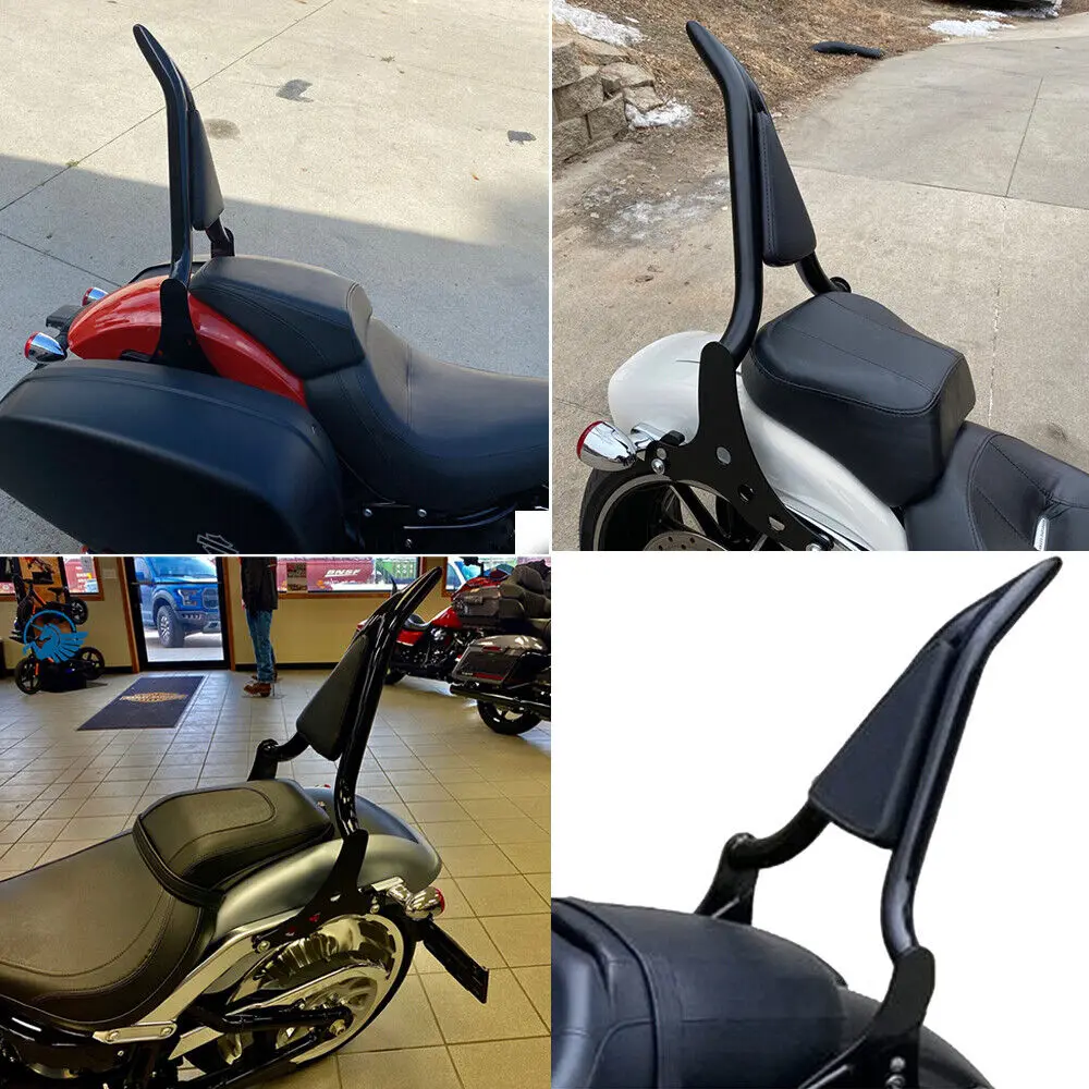 Motorcycle Rear Backrest Sissy Bar for Harley Softail FXLR FXLRS FLSB Sport Glide Low Rider ST S 2018-2025 - Image 3