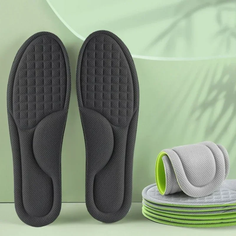 1/10pairs Soft Unisex Memory Foam Orthopedic Insoles Breathable Deodorizing Insole Shoes Sports Anti-sweat Shoe Accessories image 4