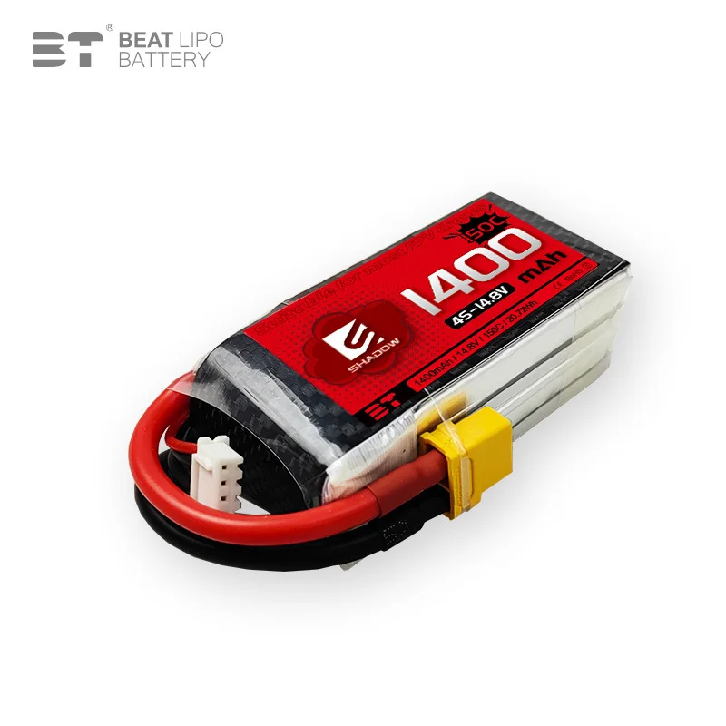 4s новый 14,8 V 1400mAh 150C LiPo аккумулятор для радиоуправляемого квадрокоптера вертолета FPV гоночного дрона запасные части 14,8 V перезаряжаемая батарея
