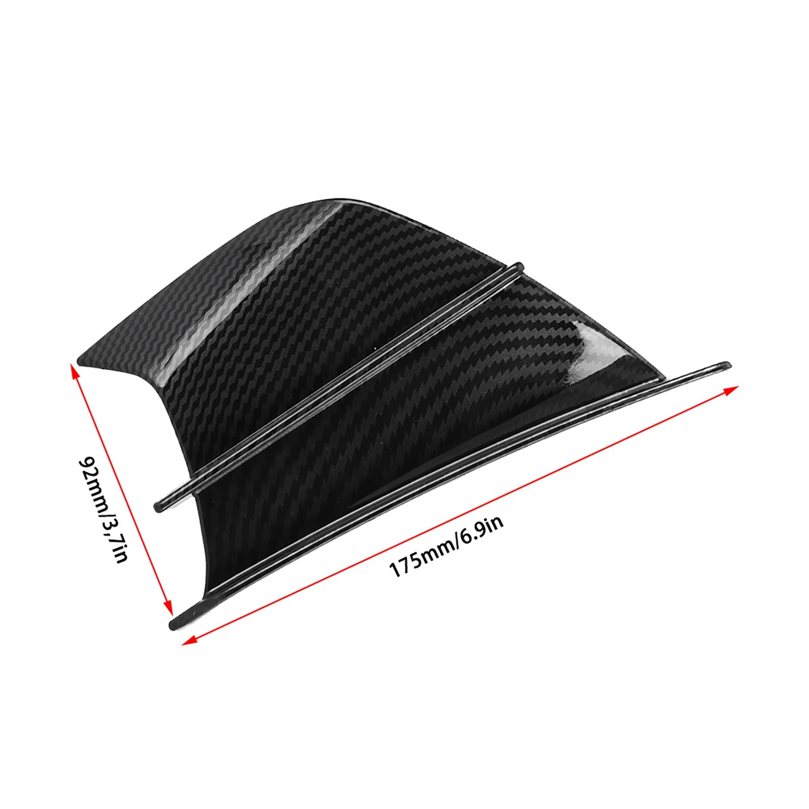 Motorcycle Spoiler Splitter Winglet Aerodynamic Wing Kit For Yamaha Suzuki Kawasaki Honda H2/H2R Scooter