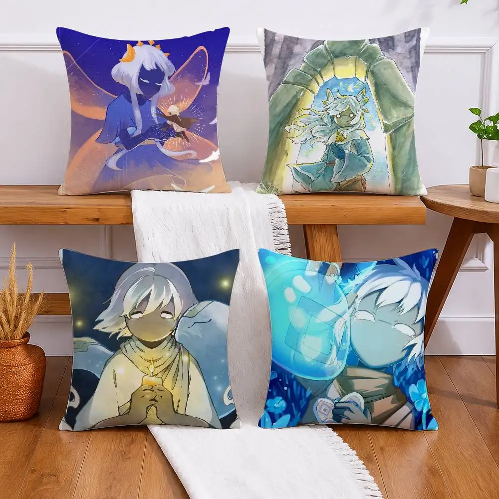 S-Sky C-Children of the L-Light Pillow Case Cushion Cover Throw Pillow Case For Car Sofa
