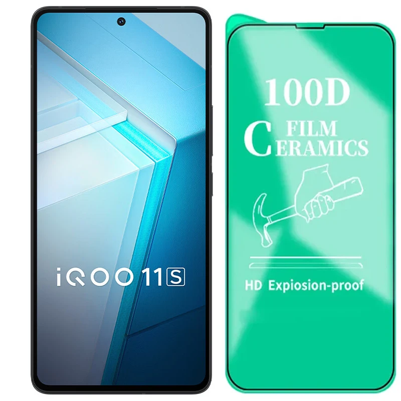 For Vivo IQOO 11S Legendary Clear Matte Ceramic Soft Film Screen Protector for IQOO11S Iqoo11s Anti Fingerprint Protective Film