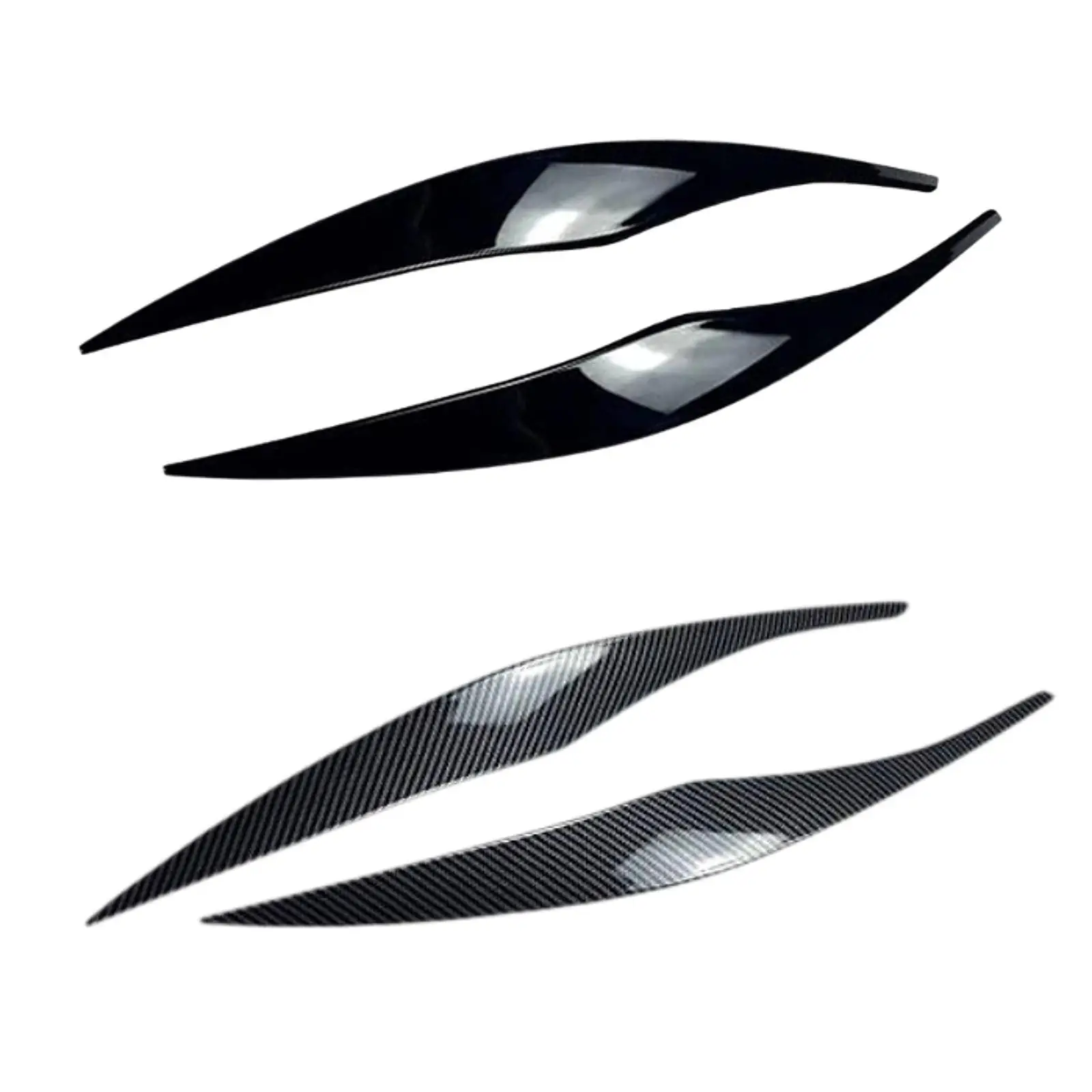 Car Headlight Eyebrow Trim High Performance for BMW 3 E90 E91 2005-2012