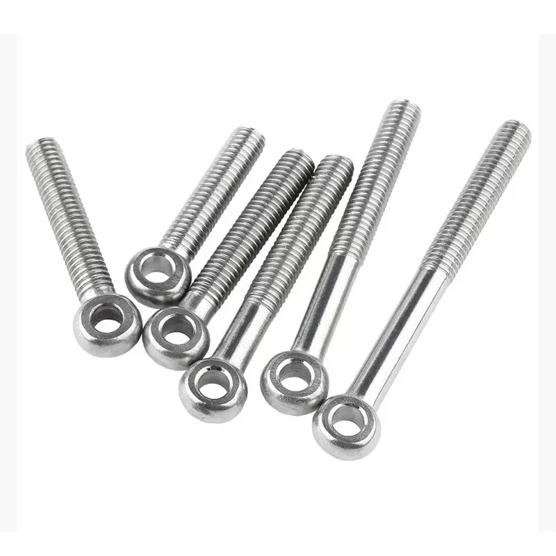 M5 M6 M8 M10 M12 Fisheye Slip Bolt 304 Stainless Steel Knot Eyelet Screw Lifting Fastener 15mm 20mm 45mm 70mm