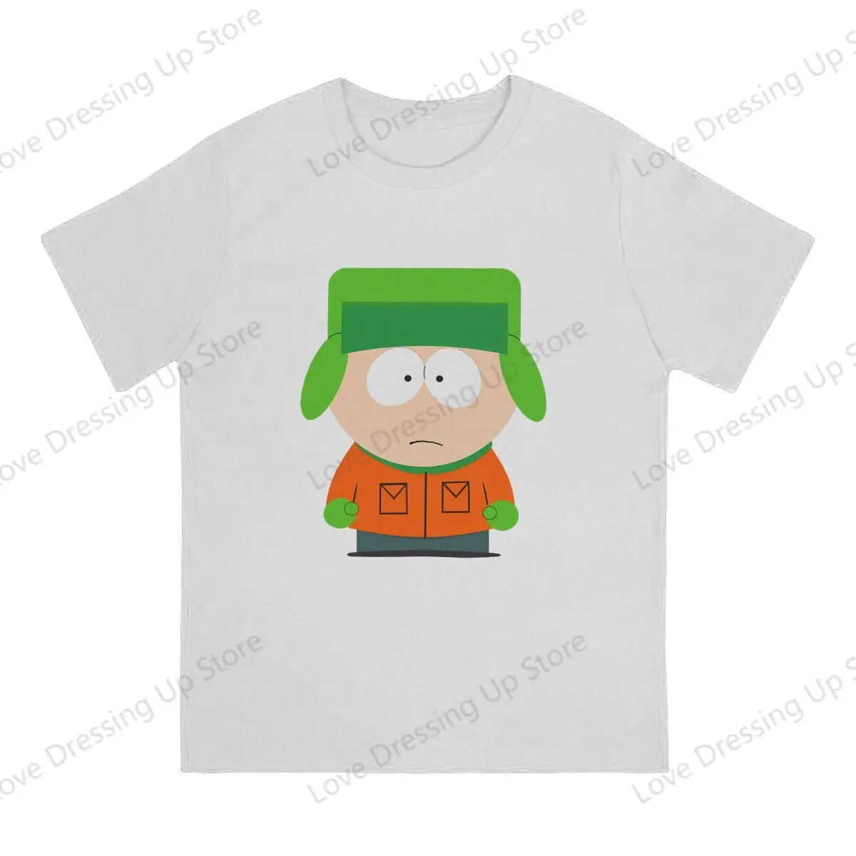 

Black Unique Kyle Broflovski 100%Pure Cotton men's Tshirt Street Cool Tshirts S-southpark Theme Hipster Tops