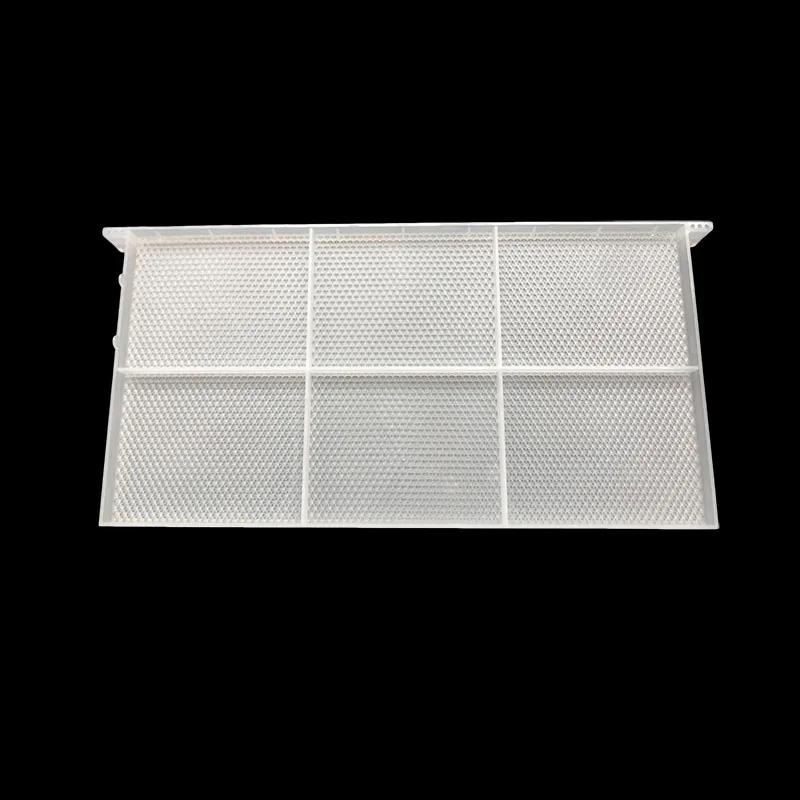 2pcs 48.5*23.5 Apis mellife plastic beewax beehive foundation sheet with frame make comb honey foundation beehive equipment