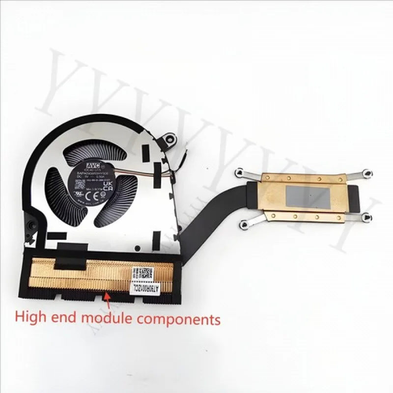 

Q + новый вентилятор для охлаждения процессора DELL Latitude 7440 7640 2023 0PT8TX 065YFK