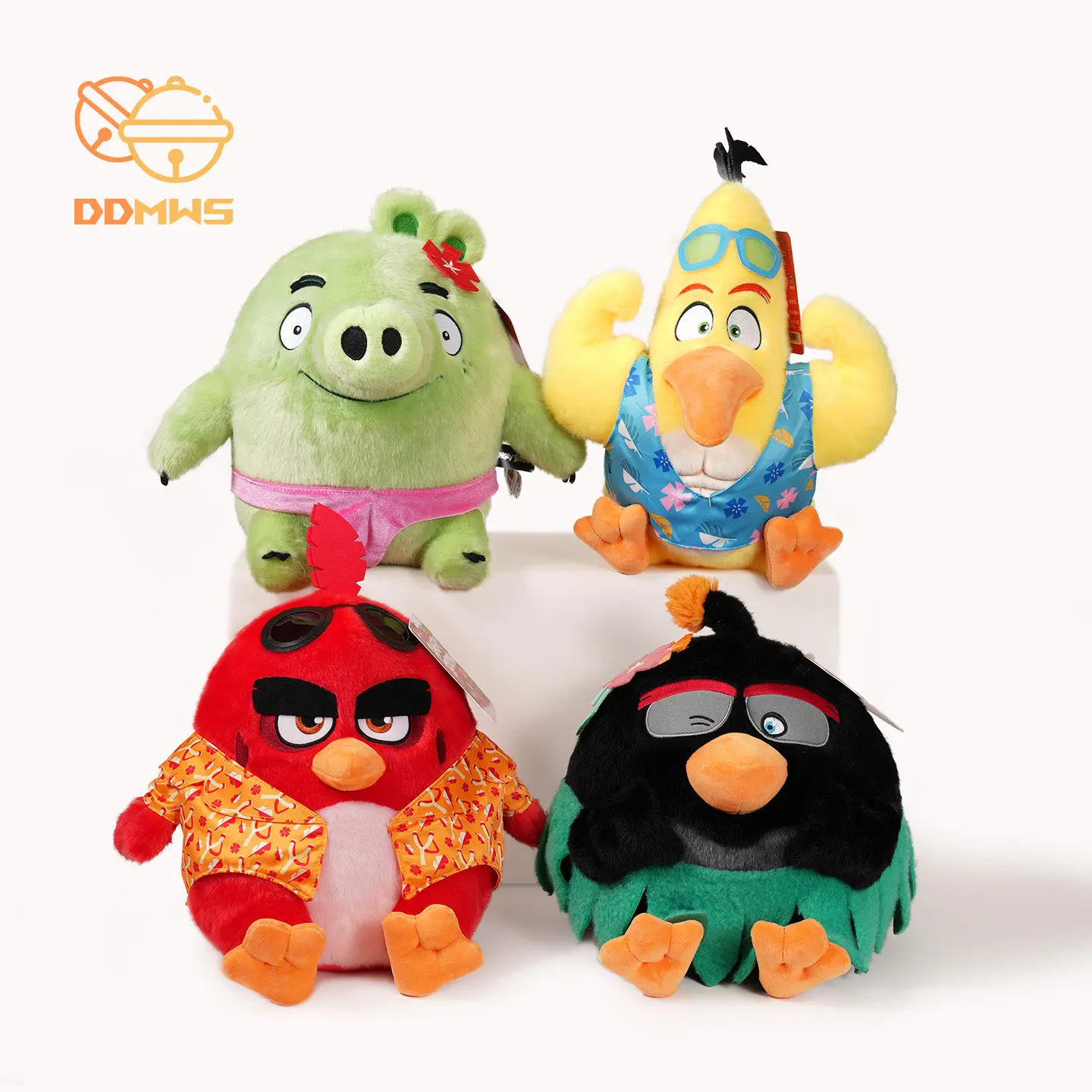  Angry Birds Plush Toy Soft Anime Cute Holiday Gifts for Children Birthday Present Anime Characters