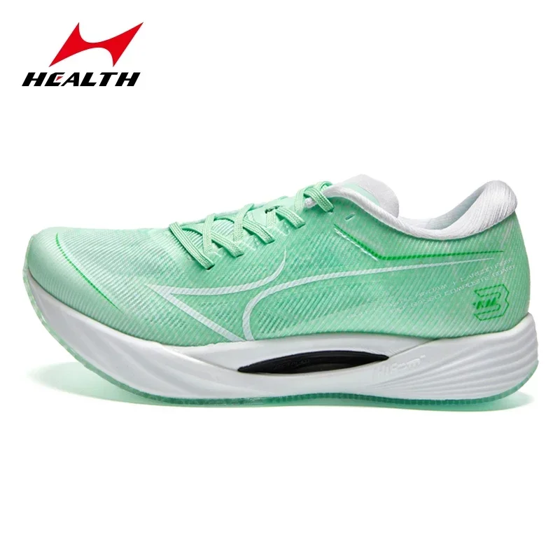 Health 2024 New Track Field Running Shoes Lightweight Carbon Plate Professional Sports Sprint Long Jump Training Sneakers