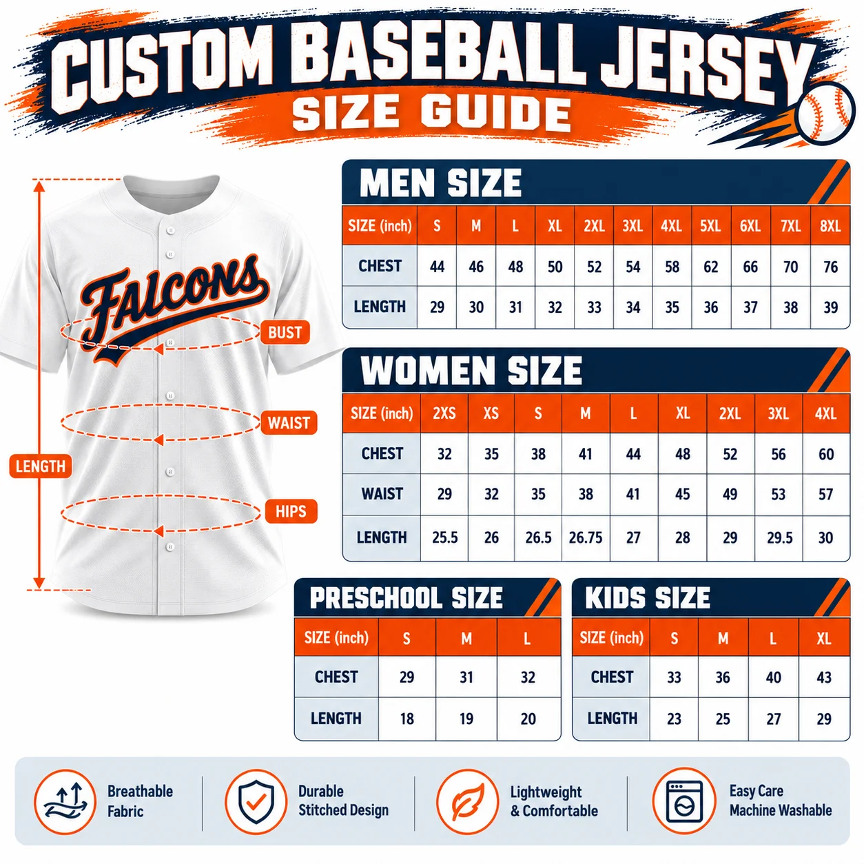 Custom Baseball Jersey Persona - Team Sports recension och pris