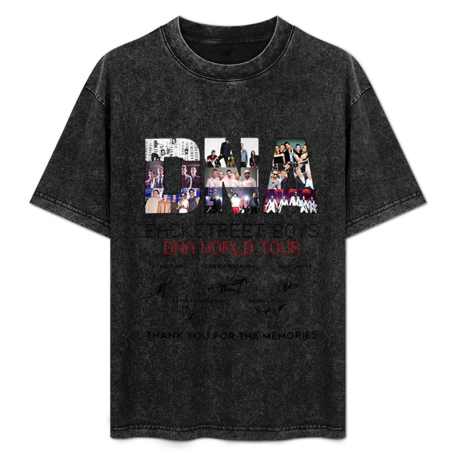 Camiseta deportiva DNA Backstreet Boys DNA World Tour Thank You For The Memories para hombre