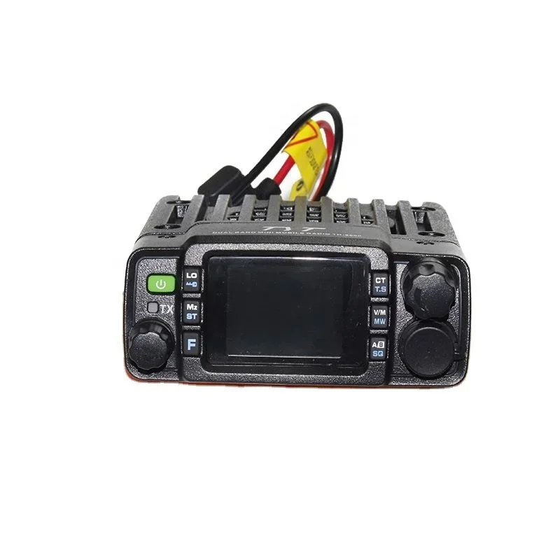 25W/20W dwuzakresowe mini radio mobilne IP67 wodoodporny transceiver pojazdu 200 kanałów do radia samochodowego