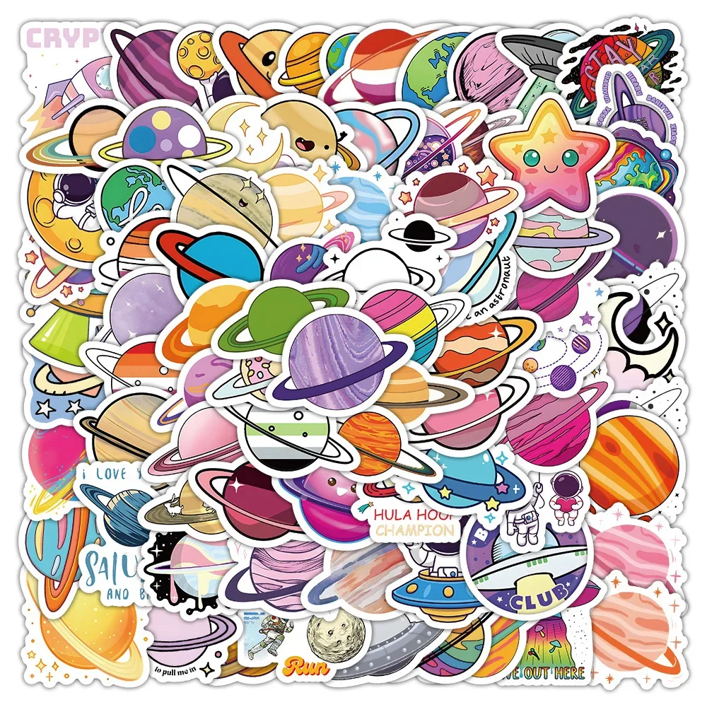 10/100 шт., милые наклейки в Корейском стиле